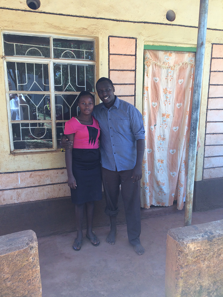 Pastor Charles and Lenny - Ogembo Orphanage Director